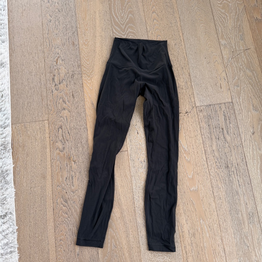 Lululemon Athletica Black High-Waisted Leggings